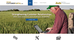 Desktop Screenshot of dealercustomerportal.com